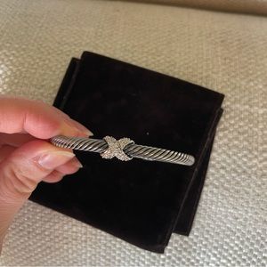David Yurman
X Bracelet with Diamonds